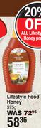 Lifestyle Food Honey-375g