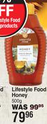 Lifestyle Food Honey-500g