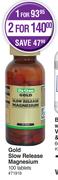 Dis-Chem Gold Slow Release Magnesium 100 Tablets-For 2