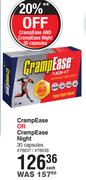 CrampEase Or CrampEase Night 30 Capsules-Each