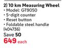 Grip 10Km Measuring Wheel GT9050-Each