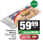 Parmalat Or Melrose Cheese Slices Assorted-400g