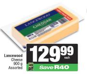 Lancewood Cheese Assorted-900g