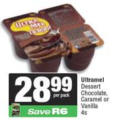 Ultramel Dessert Chocolate Caramel Or Vanilla-4s