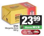 Spar Margarine Brick-500g
