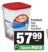 President Feta Assorted-400g