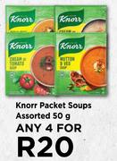 Knorr Packet Soups Assorted-For 4 x 50g
