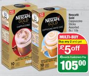 Nescafe Gold Cappuccino Sticks Assorted-For 2 x 8s/10s
