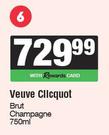 Veuve Clicquot Brut Champagne-750ml