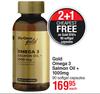 Dis-Chem Gold Omega 3 Salmon Oil + 1000mg 90 Softgel Capsules-Each