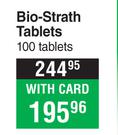 Bio Strath Tablets 100 Tablets