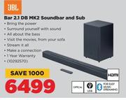 JBL Bar 2.1 DB MK2 Soundbar & Sub