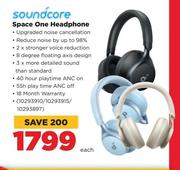 Soundcore Space One Headphone-Each
