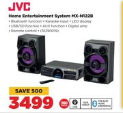 JVC Home Entertainment System MX-N122B