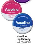 Vaseline Lip Therapy Assorted-20g