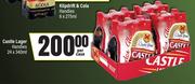 Castle Lager Handies-24 x 340ml Per Case