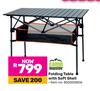 Camp Master Folding Table With Soft Shell