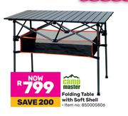 Camp Master Folding Table With Soft Shell