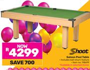 Shoot Saloon Pool Table