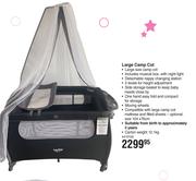 Baby Things Large Camp Cot