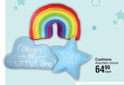 Baby Things Cushions Assorted Colours-Each