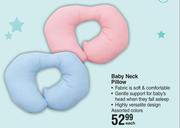 Baby Things Baby Neck Pillow