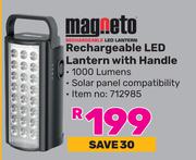 Magneto Rechrageable LED Latern With Handle