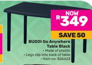 Buddi Go Anywhere Table (Black) 