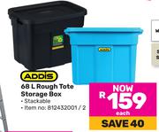 Addis 68Ltr Rough Tote Storage Box-Each