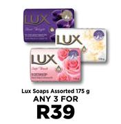 Lux Soap Assorted-For Any 3 x 175g
