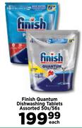 Finish Qunatum Dishwashing Tablets Assorted-50s/56s Pack Each