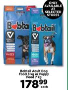 Bobtail Adult Dog Food 8kg Or Puppy Food 7kg-Each