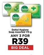 Dettol Hygiene Soap Assorted-For Any 3 x 175g