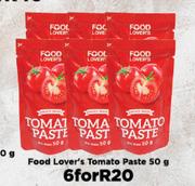 Food Lovers Tomato Paste-For 6 x 50g