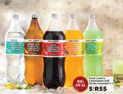 Food Lover's Carbonated Soft Drinks Assorted-For 5 x 2L