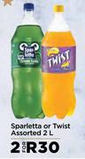 Sparletta Or Twist Assorted-For 2 x 2L