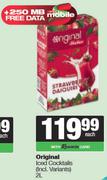 Original Iced Cocktails (Incl. Variants)-2Ltr Each