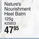 Nature's Nourishment Heel Balm-125g