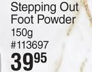 Stepping Out Foot Powder-150g