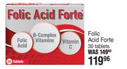 Folic Acid Forte 30 Tablets