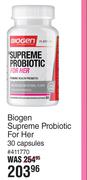 Biogen Supreme Probiotic For Her 30 Capsules