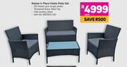 Rattan 4 Piece Vietto Patio Set-Each