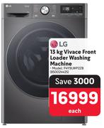 LG 13Kg Vivace Front Loader Washing Machine F4Y9LWP2ZB