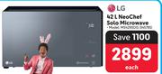 LG 42L Neochef Solo Microwave MS4295DIS