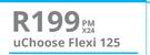 Huawei Y7 2019-On uChoose Flexi 125