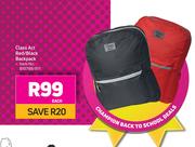 Class Act Red/Black Backpack-Each