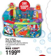 Playgro Pop n Drop Activity Ball Gym