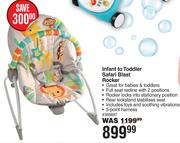 Bright Starts Infant To Toddler Safari Blast Rocker