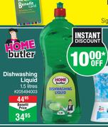 Home Butler Dishwashing Liquid-1.5Ltr