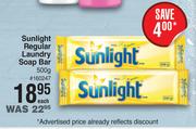 Sunlight Regular Laundry Soap Bar-500g Each